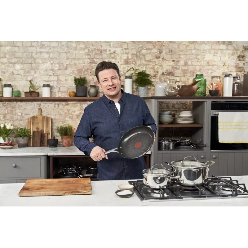 Universaalne pann Tefal Jamie Oliver E30404 roostevaba teras 900 g