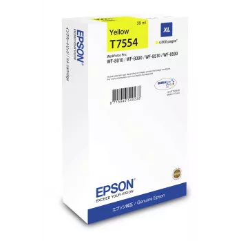Epson tindikassett XL kollane, kõrge (XL) tootlikus, kollane, pigmendipõhine tint, 1 tk