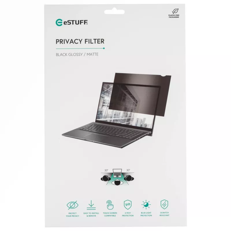 Display Privacy Filter eSTUFF GLBE13302174 13.3 inch Anti-Glare