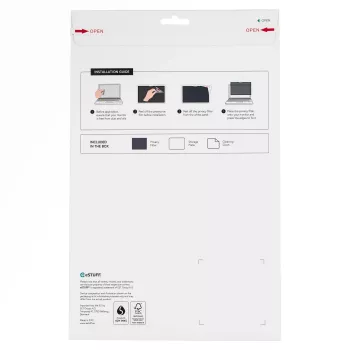 Frameless display privacy filter eSTUFF GLBW15336234 38.1 cm 15 inch