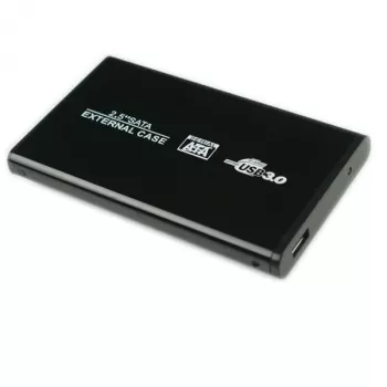 CoreParts K2501A-U3S salvestusseadme korpus Must 2,5-tolline USB-toide