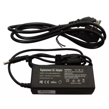 CoreParts MBA1306 toiteadapter/vaheldi Sisetingimustesse 36 W Must
