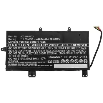 CoreParts MBXAS-BA0284 sülearvuti varuosa Aku