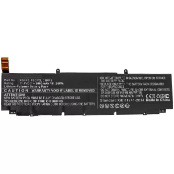 CoreParts MBXDE-BA0244 sülearvuti varuosa Aku
