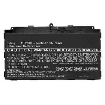 Sülearvuti aku RAYOVAC MBXFU-BA0046 14,4V 50,00Wh 3470mAh