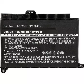 CoreParts sülearvuti aku HP-le, Aku, HP, Pavilion 15-AU010WM, Pavilion 15-AU018wm, Pavilion PC 15, Pavilion PC 15