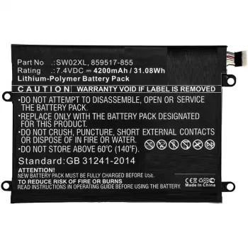 CoreParts MBXHP-BA0238 sülearvuti varuosa Aku