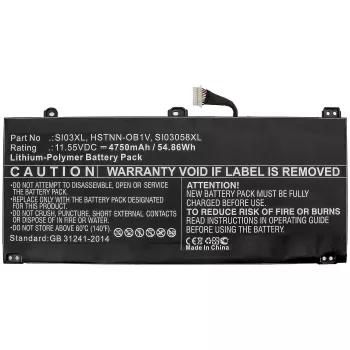 CoreParts MBXHP-BA0273 sülearvuti varuosa Aku