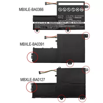 CoreParts MBXLE-BA0127 sülearvuti varuosa Aku