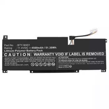Aku CoreParts MBXMSI-BA0020 MSI Modern 15 A10M jaoks