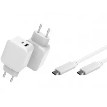 CoreParts MBXUSB-AC0014 mobiilseadme laadija Universaalne Valge Vahelduvvool Kiirlaadimine Siseruumides