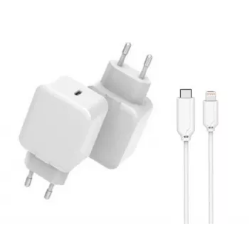 CoreParts MBXUSB-AC0015 mobiilseadme laadija Universaalne Valge AC Kiirlaadimine Toasisene