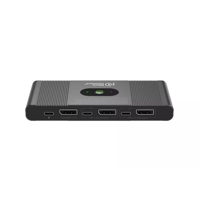 KVM-lüliti MicroConnect MC-DP-KVM202K, 2 DisplayPort-porti