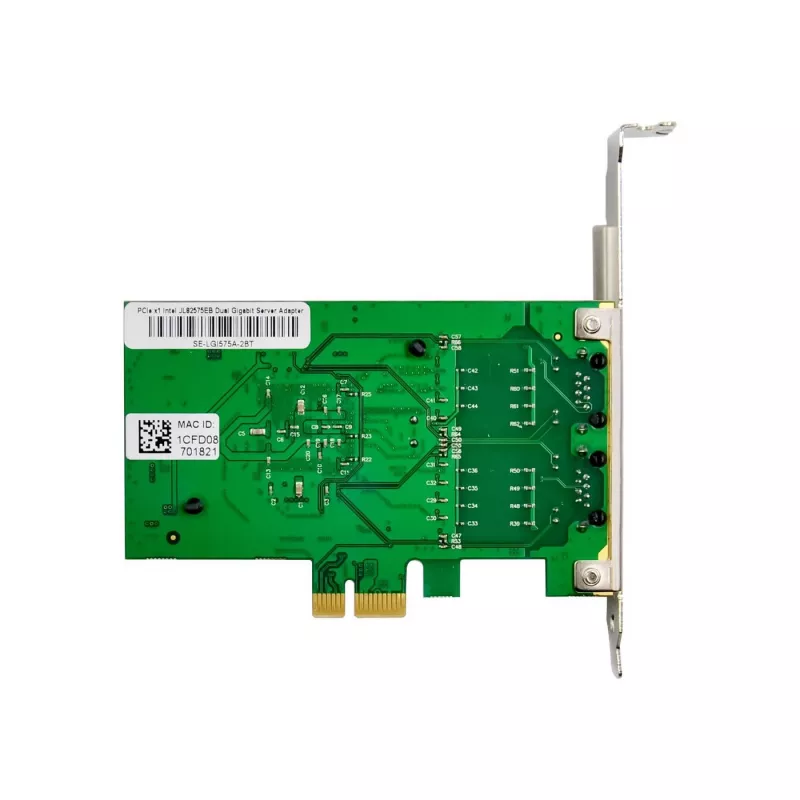 Võrgukaart MicroConnect MC-PCIEX1-82575 PCIe x1 Intel 82575 Etherneti adapter