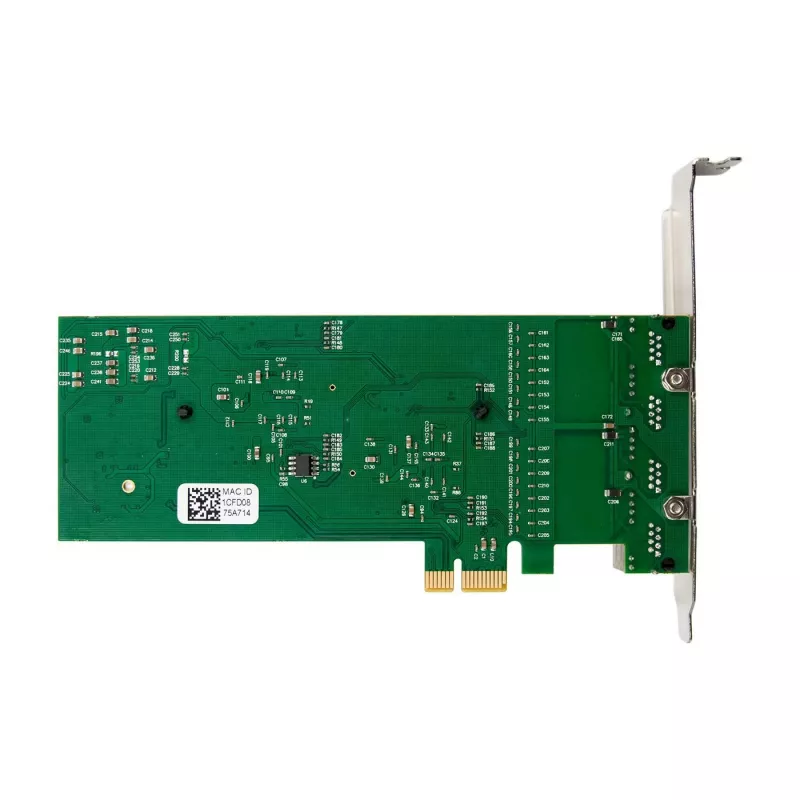 PCIe x1 võrgukaart MicroConnect MC-PCIEX1-82575-Q Intel 82575 kontrolleriga