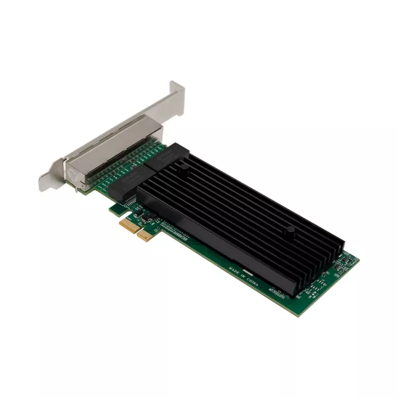 PCIe x1 võrgukaart MicroConnect MC-PCIEX1-82575-Q Intel 82575 kontrolleriga