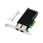 Võrgukaart MicroConnect X550-T2 PCIe x4 kahe pordiga 10GbE