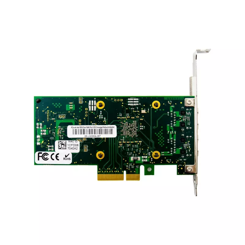 Võrgukaart MicroConnect X550-T2 PCIe x4 kahe pordiga 10GbE