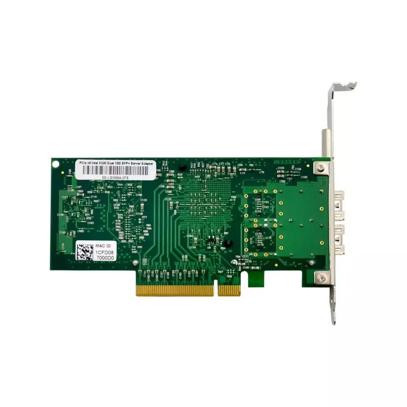 Võrgukaart MicroConnect MC-PCIEX8-X520-DA2 PCIe x8 kahe pordiga