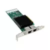 Võrgukaart MicroConnect X710T2L PCIe x8 kahe pordiga 10GbE