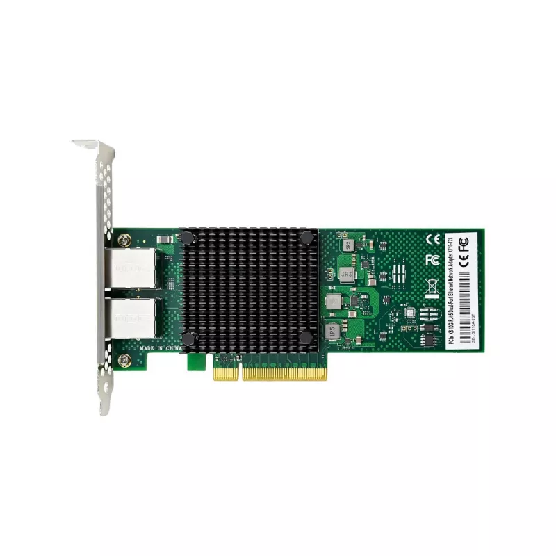 Võrgukaart MicroConnect X710T2L PCIe x8 kahe pordiga 10GbE