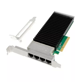 Võrgukaart MicroConnect X710-T4 PCIe x8 10GbE 4 Ports