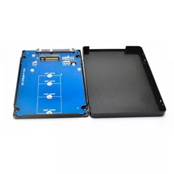 CoreParts MSNX1001B salvestusseadme korpus SSD korpus Must 2.5 tolli