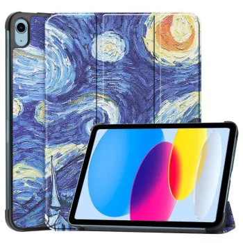 CoreParts TABX-IP10-COVER13 tahvelarvuti ümbris 27,7 cm (10,9 tolli) klappümbris Sinine, Roheline, Oranž, Valge, Kollane