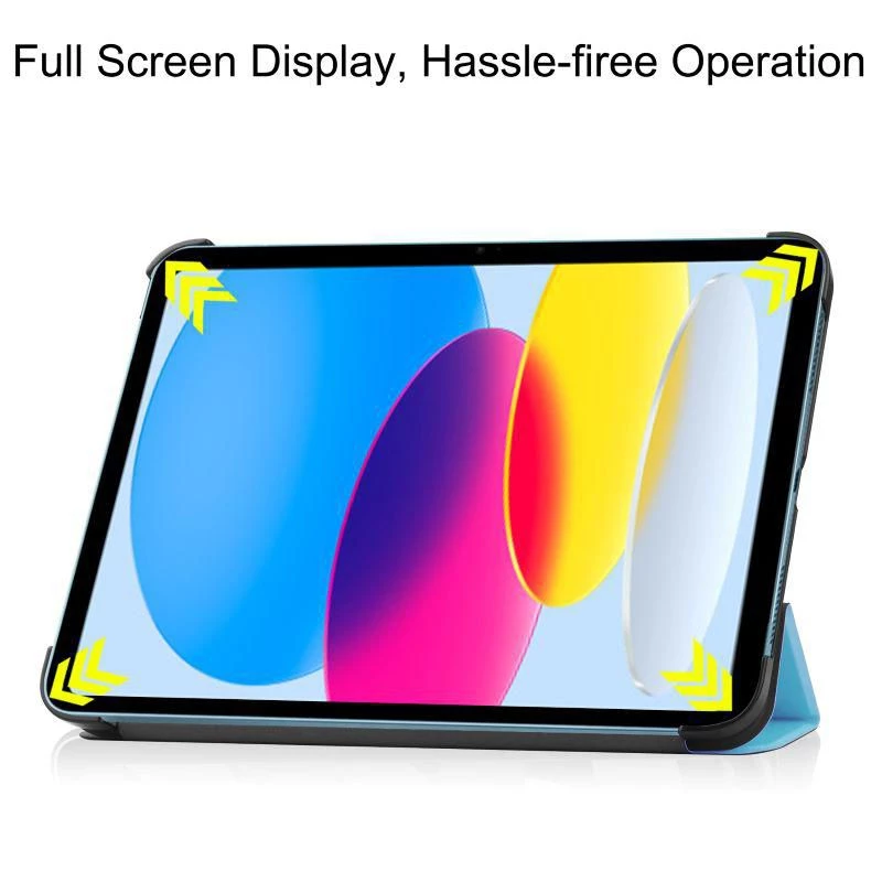 CoreParts TABX-IP10-COVER5 tahvelarvuti ümbris 27,7 cm (10,9 tolli) flip-ümbris sinine