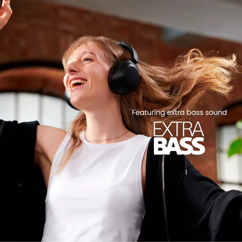 Sony WH-XB910N - Must, Juhtmevaba, Kõned/Muusika, 7–25000 Hz, 252 g, Kõrvaklapid, Must