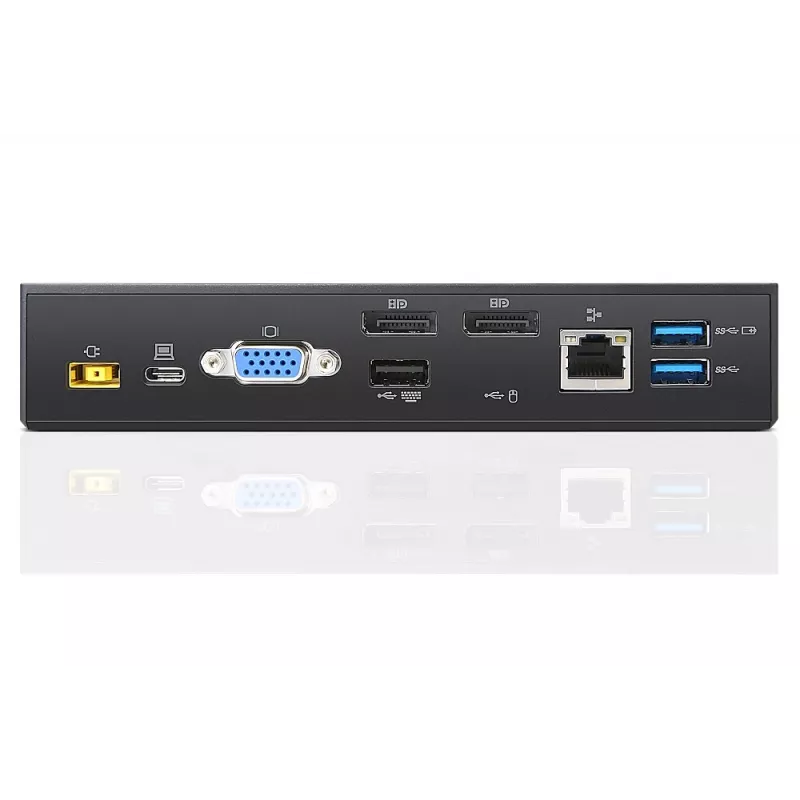 Lenovo 40A90090DK sülearvuti dokkimisjaam/pordireplikaator Juhtmega ühendatud USB 3.2 Gen 1 (3.1 Gen 1) USB-C Must