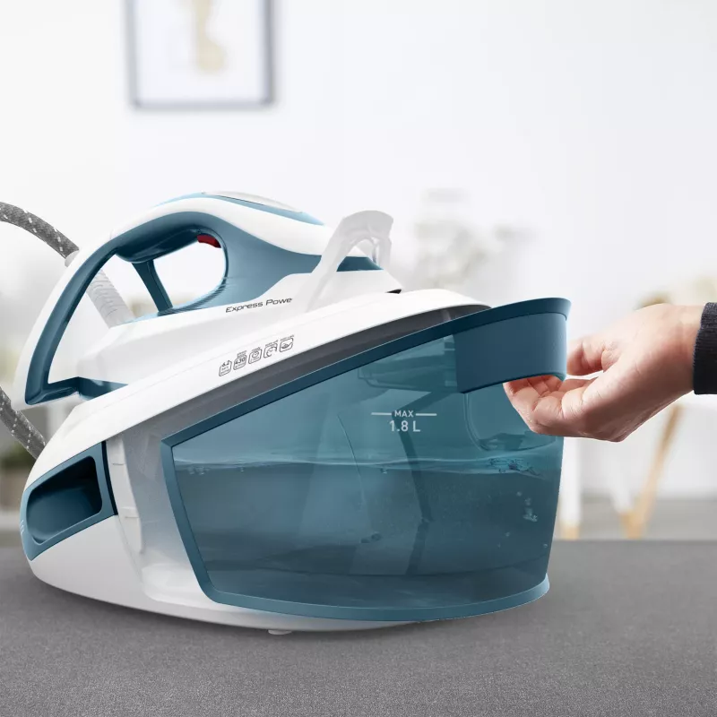 Tefal Express Power SV8111 1.8 L Durilium AirGlide Autoclean tallaplaat sinine, valge