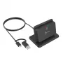 j5create JUR261 USB™ nutikaardi / CAC lugeja alus, USB Type-A/USB USB-C, must, 95 g