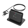 j5create JUR261 USB™ nutikaardi / CAC lugeja alus, USB Type-A/USB USB-C, must, 95 g