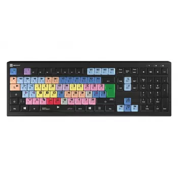 Logickeyboard Avid Media Composer ASTRA 2 taustvalgustusega klaviatuur sülearvutile Saksa (LKB-MCOM4-A2PC-DE)