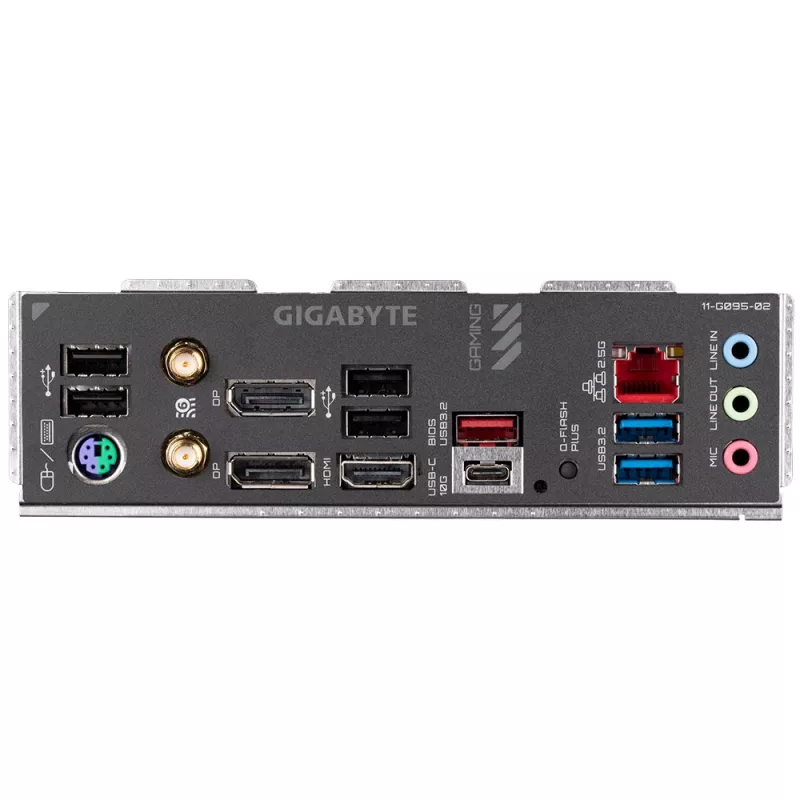 Emaplaat GIGABYTE B650M GAMING X AX — AMD B650, Socket AM5, Micro ATX, DDR5, 4 DIMM, 2x M.2, Wi‑Fi 6E, 2.5GbE