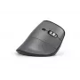 BakkerElkhuizen FastForward Pro hiir, paremakäeline, vertikaalne disain, optiline, RF juhtmevaba + Bluetooth + USB USB-C, 5000 DPI, must, hall