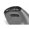 BakkerElkhuizen FastForward Pro hiir, paremakäeline, vertikaalne disain, optiline, RF juhtmevaba + Bluetooth + USB USB-C, 5000 DPI, must, hall