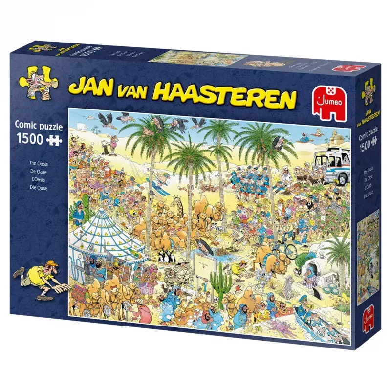 Jumbo pusle Jan van Haasteren Oaas — 1500 tükki, 900×600 mm