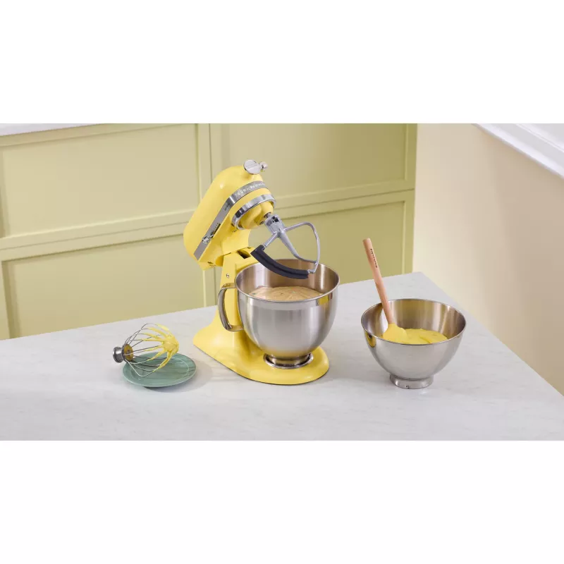 KitchenAid 5KSM195PSEBT mikser Köögimikser 300 W Roostevaba teras, Kollane