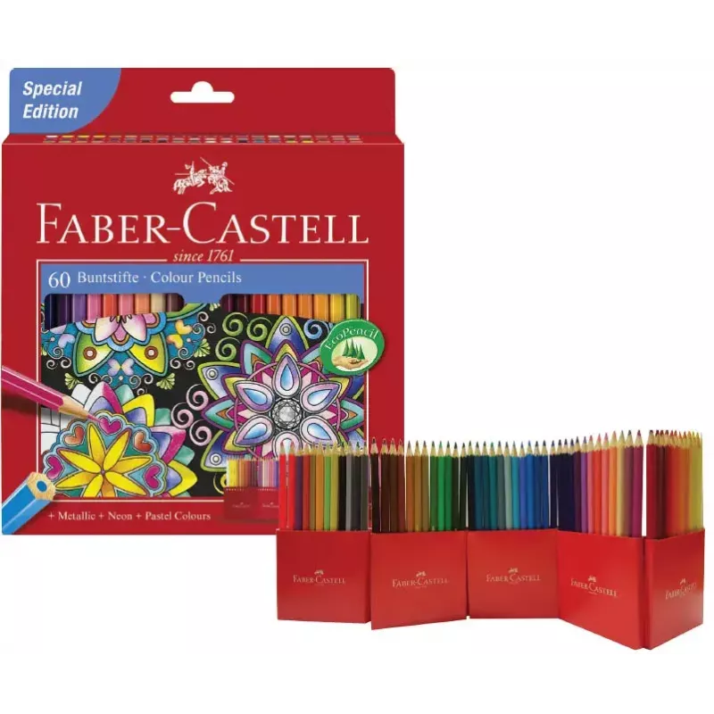 Värvipliiatsite komplekt Faber-Castell 111260