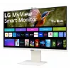LG MyView Smart arvutimonitor 80 cm (31,5 tolli) 3840 x 2160 pikslit 4K Ultra HD LCD Valge
