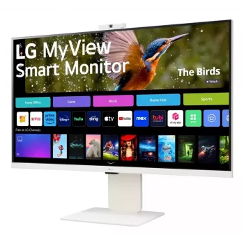 LG MyView Smart arvutimonitor 80 cm (31,5 tolli) 3840 x 2160 pikslit 4K Ultra HD LCD Valge