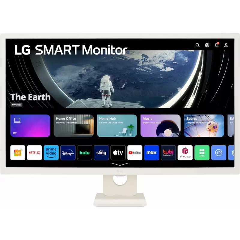LG 32SR50F-W arvutimonitor 80 cm (31.5 inch) 1920 x 1080 pikslit Full HD LED valge