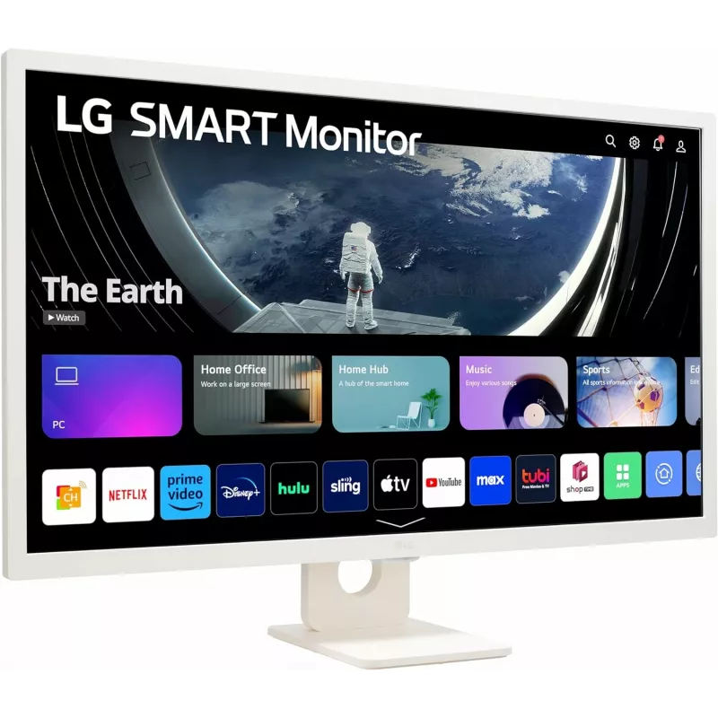LG 32SR50F-W arvutimonitor 80 cm (31.5 inch) 1920 x 1080 pikslit Full HD LED valge