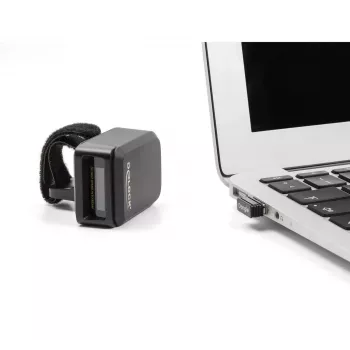 Kantav vöötkoodiskänner DeLOCK 90607 1D 2D juhtmevaba Bluetooth