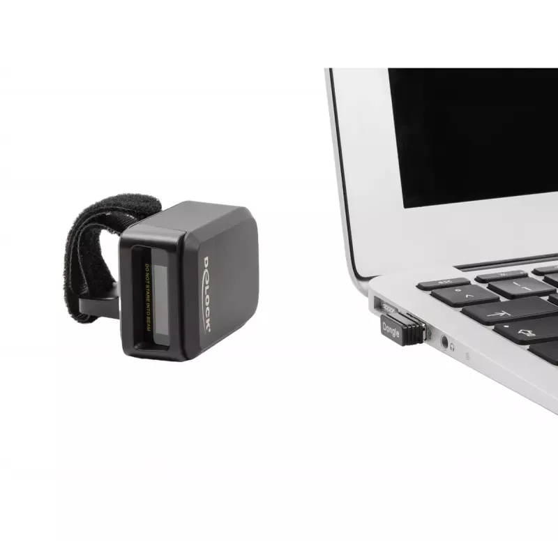 Kantav vöötkoodiskanner DeLOCK 90610 1D 2D juhtmevaba Bluetooth