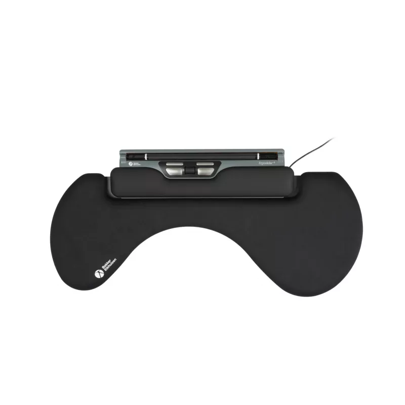 BakkerElkhuizen ErgoSlider+ Alatoe Asümmeetriline, Must, Tumehall, Kollane, Puitlaastplaat, Plastik, Polüuretaan (PU), Teras, Klambrikinnitus, Taiwan, 310 mm, 665 mm