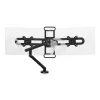 BakkerElkhuizen BE Universal Crossbar, 8 kg, 43.2 cm (17 tolli), 88.9 cm (35 tolli), 100 x 100 mm, kõrguse reguleerimine, must