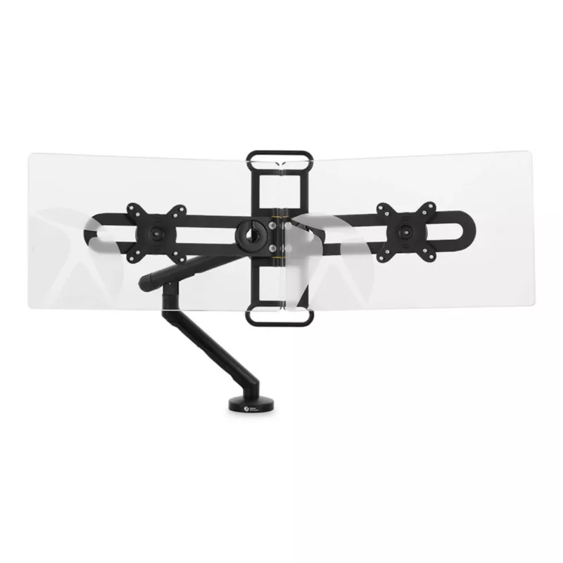 BakkerElkhuizen BE Universal Crossbar, 8 kg, 43.2 cm (17 tolli), 88.9 cm (35 tolli), 100 x 100 mm, kõrguse reguleerimine, must